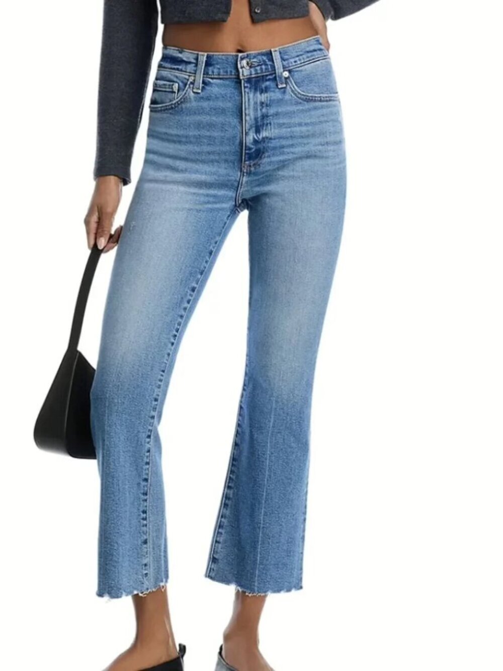 Pistola Lennon High Rise Crop Bootcut Jeans in Rhythm Vintage Size 26